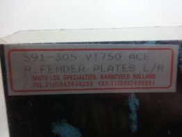 Frame - onderdelen Honda VT 750 Shadow