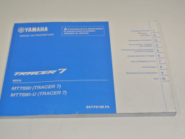 Instructieboekje Yamaha Tracer 700