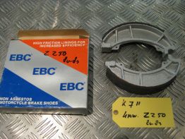 Remblokken achter Kawasaki Z 250