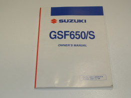 Manuel Suzuki GSF 600 650 Bandit 