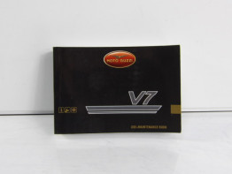 Instructieboekje Moto Guzzi V7 Racer