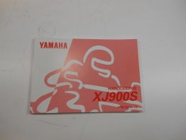 Instructieboekje Yamaha XJ 900 S Diversion