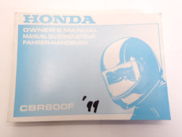 Manuel Honda CBR 600 F