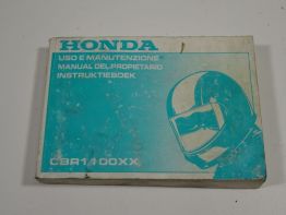 Instructieboekje Honda CBR 1100 XX