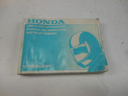 Instructieboekje Honda VFR 800 I