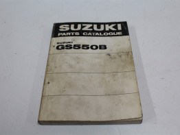 Onderdelenboek Suzuki GS 550