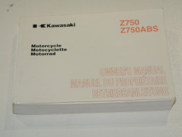 Instructieboekje Kawasaki Z 750