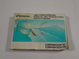 Instructieboekje Honda CBR 600 FS Sport