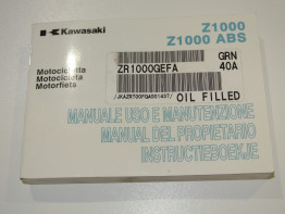 Fahrerhandbuch Kawasaki Z 1000