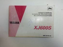 Instructieboekje Yamaha XJ 600 Diversion