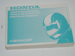 Fahrerhandbuch Honda CBR 600 F