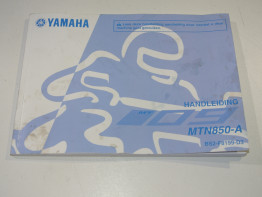 Instructieboekje Yamaha MT 09