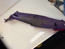 Linker achterkant Honda CBF 600