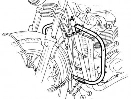 Engine Guard Triumph Bonneville T 100 
