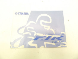 Instructieboekje Yamaha FJR 1300