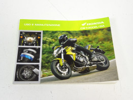 Instructieboekje Honda CB 1000 R