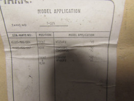 Bremsbeläge Honda CBX 550 F2