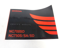 Fahrerhandbuch Honda NC 700 S