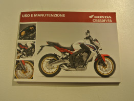 Instructieboekje Honda CB 650 F