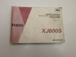 Instructieboekje Yamaha XJ 600 Diversion