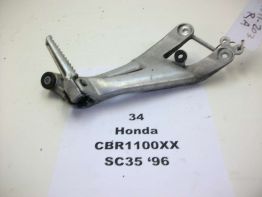 Soziusfussraste rechts Honda CBR 1100 XX