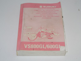 Fahrerhandbuch Suzuki VS 800 Intruder
