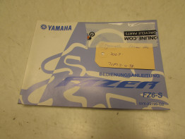 Manuel Yamaha FAZER 600