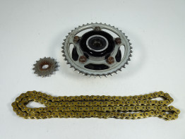 Chain and sprocket kit Honda CBF 600
