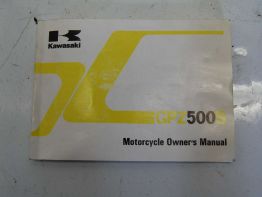 Fahrerhandbuch Kawasaki GPZ 500