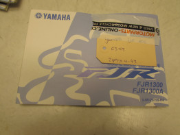 Instructieboekje Yamaha FJR 1300