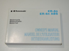 Fahrerhandbuch Kawasaki ER 6