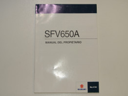 Manuel Suzuki SFV 650 Gladius