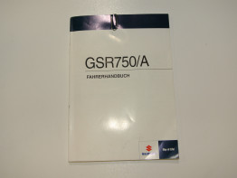 Instructieboekje Suzuki GSR 750