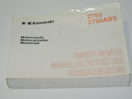 Fahrerhandbuch Kawasaki Z 750