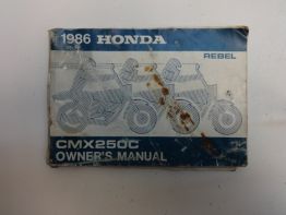 Instructieboekje Honda CMX 250 