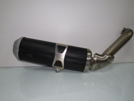 Uitlaat Moto Guzzi V85 TT