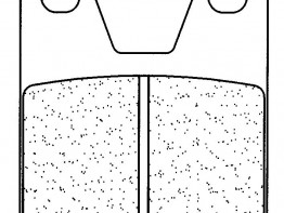 Remblokken achter Yamaha YZF R1