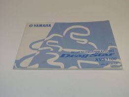Instructieboekje Yamaha XVS 1100 Dragstar