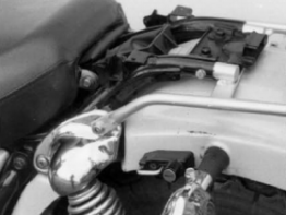 Top-case-trager Yamaha XV 535 Virago