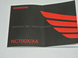 Instructieboekje Honda NC 700 X
