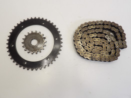 Ketting en tandwielset Triumph T509 Speed Triple