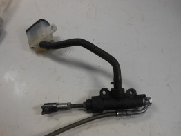 Rempomp achter Triumph Scrambler 1200 XC