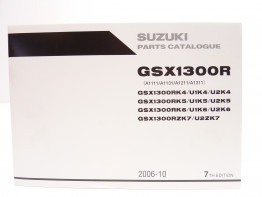 Parts book Suzuki GSX R 1300 Hayabusa