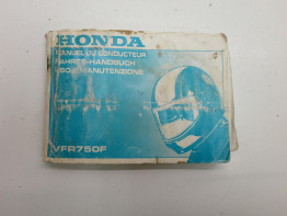 Instructieboekje Honda VFR 750