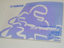Instructieboekje Yamaha MT 09