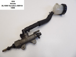 Rempomp achter Honda XL 1000 V Varadero
