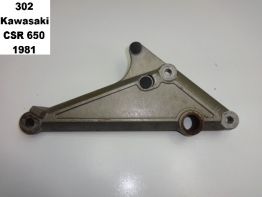 Main step holder right Kawasaki Z 650