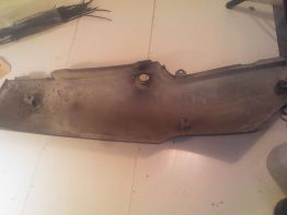 Rechter achterkant Yamaha FZR 600