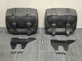 Kofferset Harley Davidson FLSTSB Cross Bones