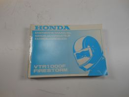 Instructieboekje Honda VTR 1000 F